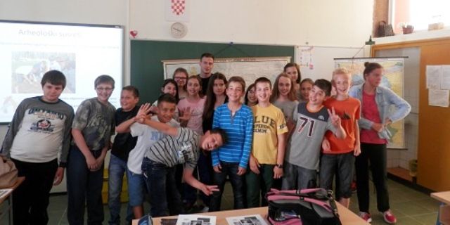 arheološki susreti u osnovnoj školi